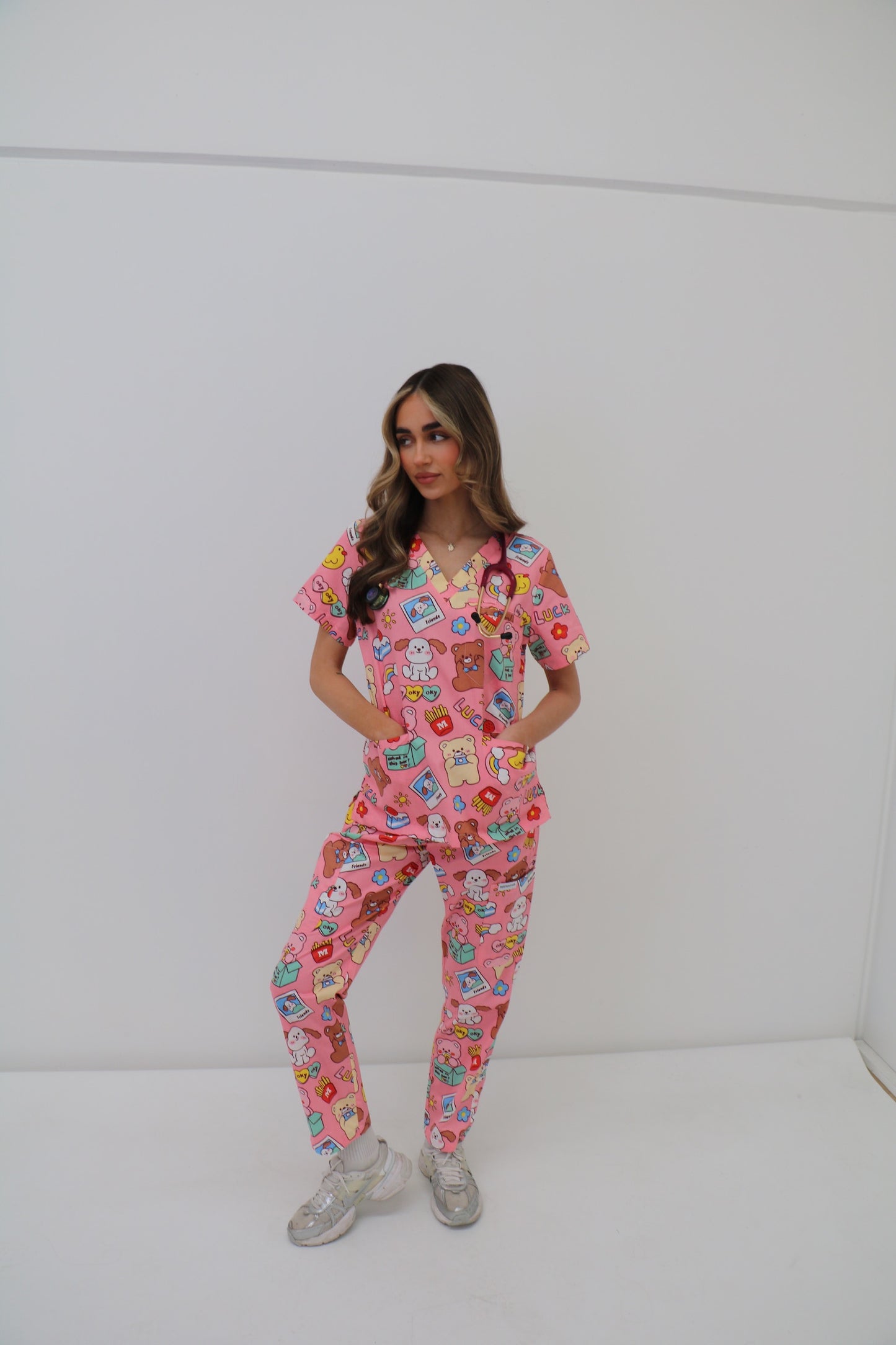 Beary Bear Scrub Set