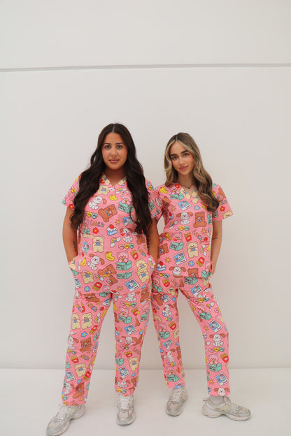 Beary Bear Scrub Set